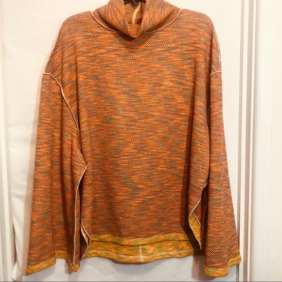 Free People Sunny Days Texture Turtleneck Sweater - Picture 5 of 16